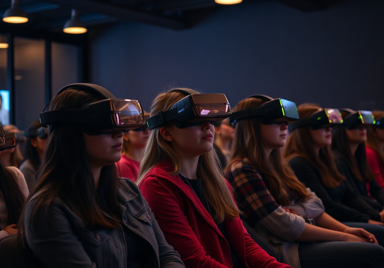 Симуляция виртуального класса в VR